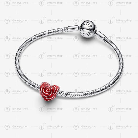 Pandora Rose Heart Charm - Picture 3 of 6